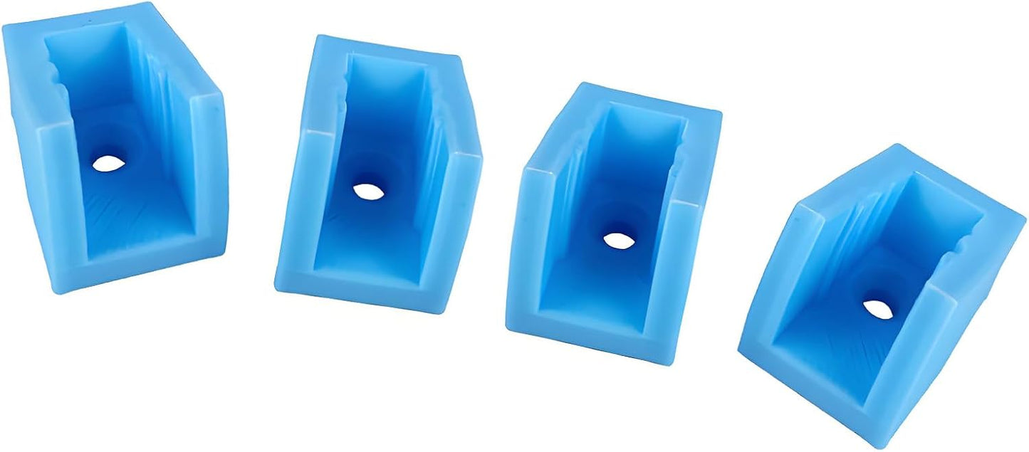 Supports à Outils Professionnels En Plastique, Lot De 4 Supports Muraux Pour Outils Pneumatiques, Pour Atelier Et Garage Efficaces, De Rangement Pour Technicien