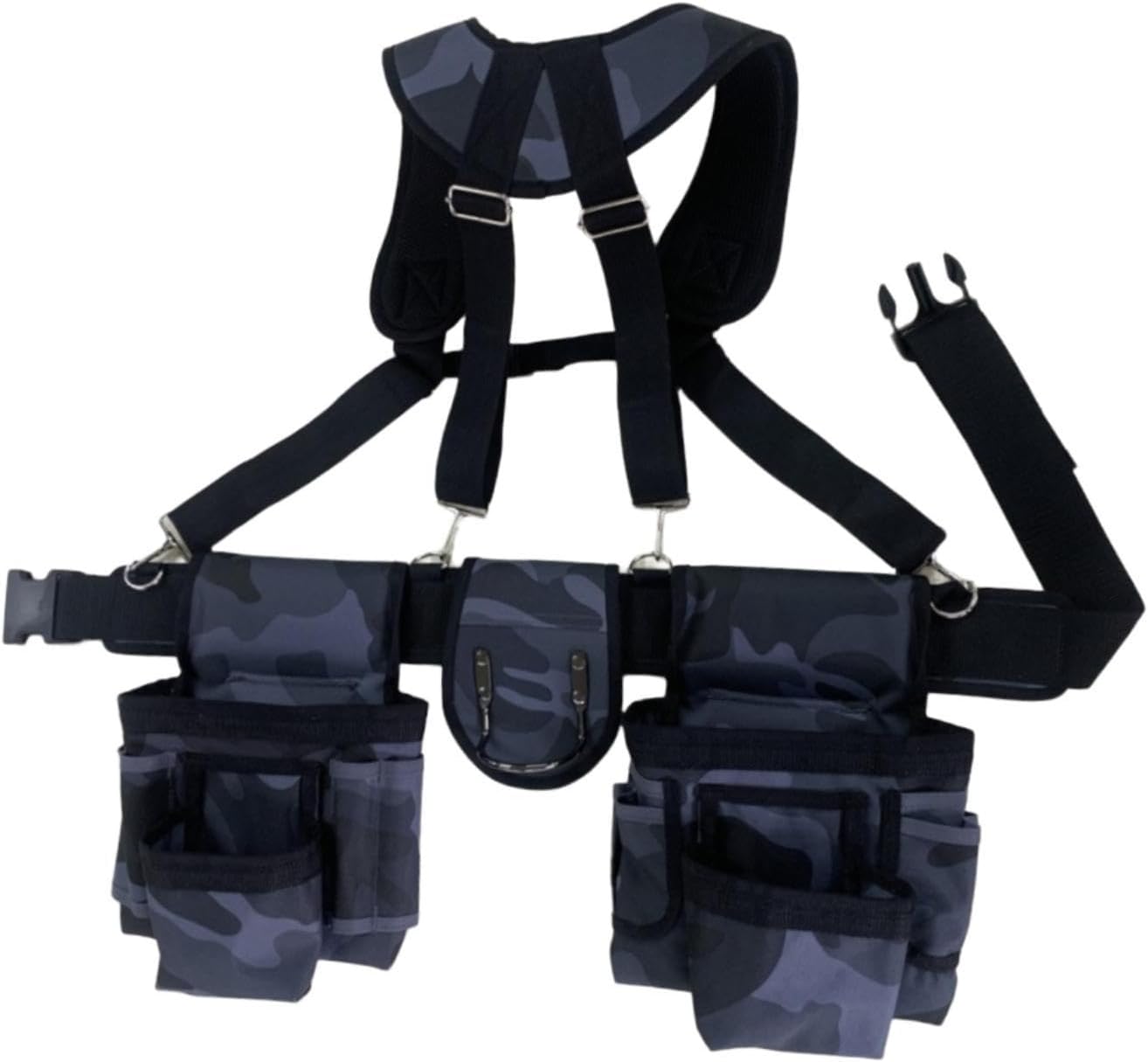 Ceinture Porte Outils Sacoche Professionnelle Organisateur De Mécanicien Pochette De Travail Du Bois Avec Sangle Réglable Approprié Pour Mécaniciens, Multi