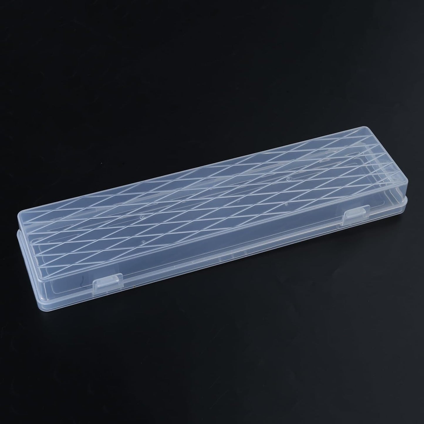 Boîte à Outils De 35,6 Cm Avec Couvercles Transparents Et Organiseurs De Pièces Spacieuses - Rectangulaire - Transparent - Long étui Pour La Maison Et L'atelier