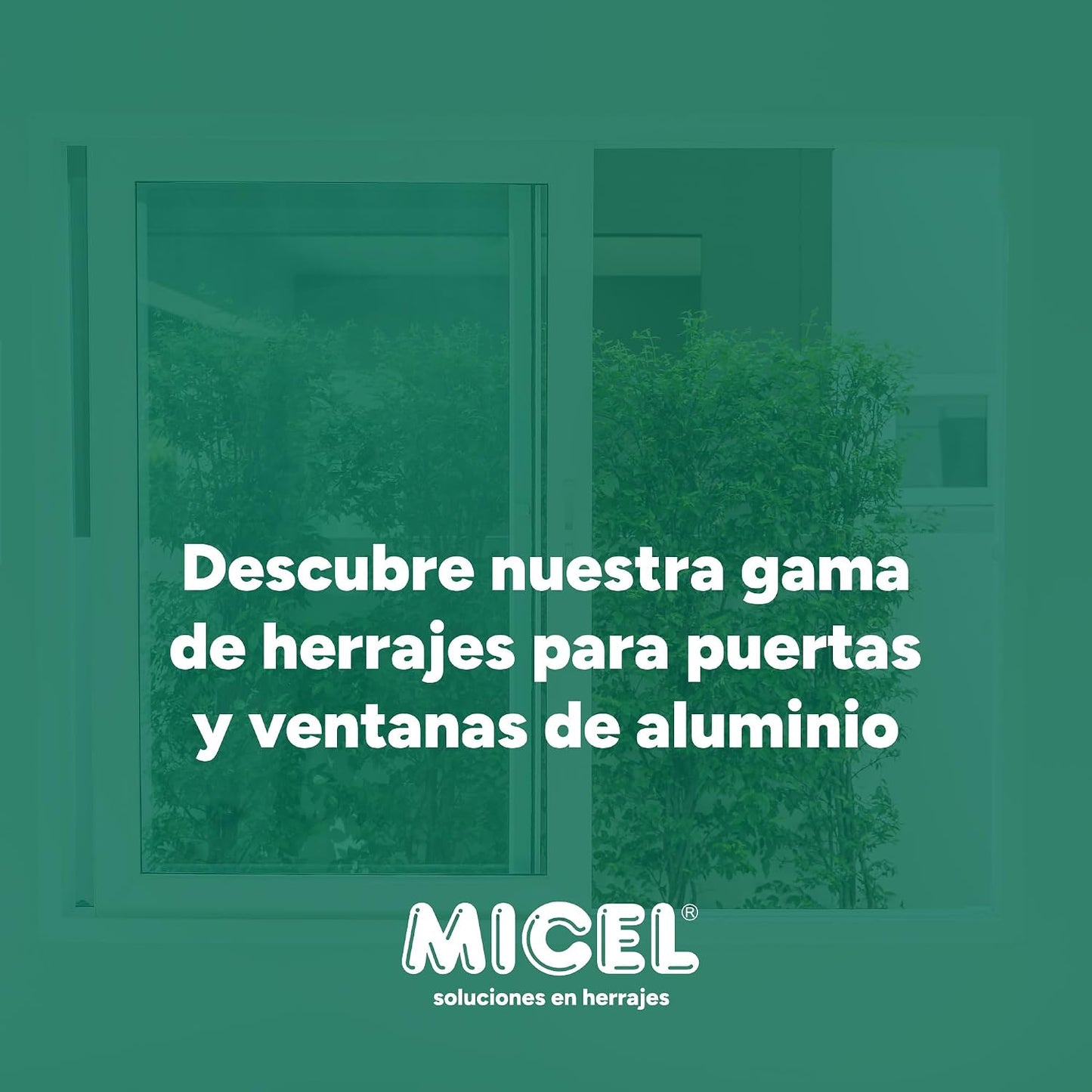 MICEL - 92700 - Cremona For Mallorcan Windows With External Opening, Reversible, Aluminium, Black Finish, 2 Shovels, 63 X 180 X 27 Mm