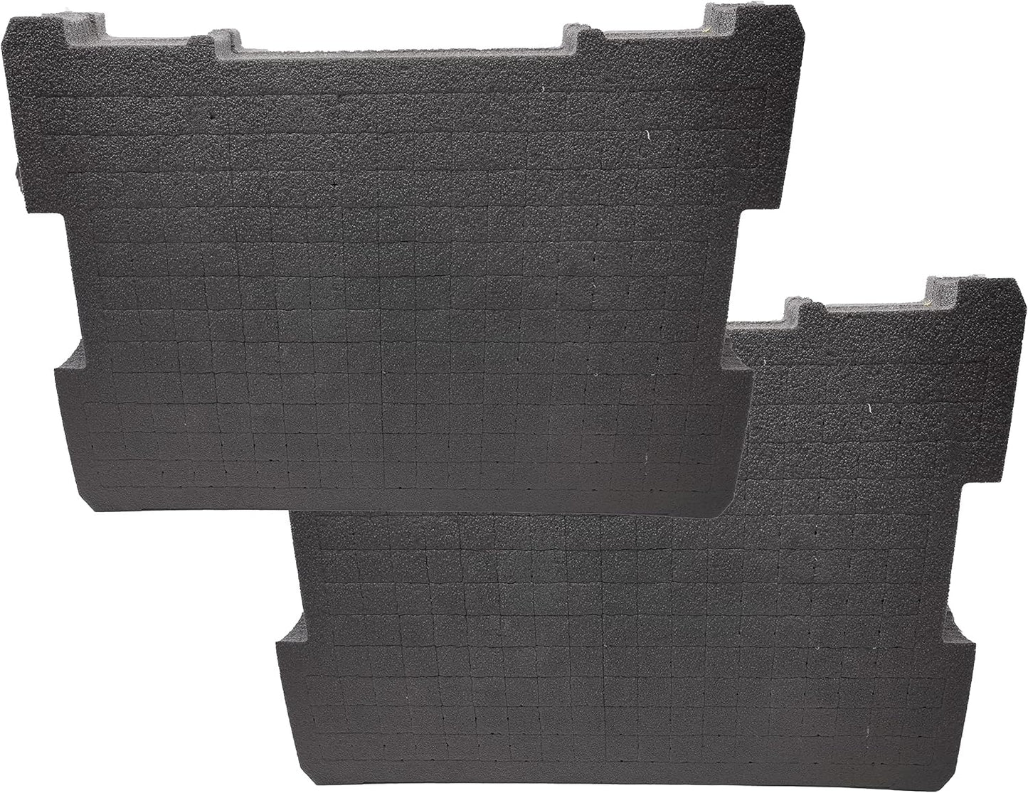 TStak DWST88801 Lot De 2 Inserts En Mousse Personnalisables Pour Boîte à Outils DEWALT DWST17808, DWST17807, DWST17805
