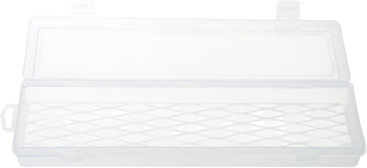  Boîte à Outils Transparente Rectangulaire De 35,6 Cm Pour Techniciens Et Amateurs, Boîte De Rangement D'outils Et D'accessoires
