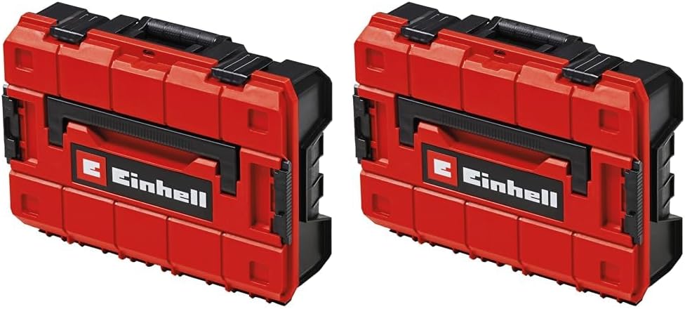  Original Einhell Mallette E-Case L (120 Kg Max, Rangement Et Transport Universels D’outils Et Accessoires, à Empiler Et Associer)