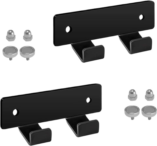  Porte-Clé Mandrin Magnétique,2 Pièces Support Métallique Pour Clé De Mandrin Murale - Rangement Magnétique Outils Pour Atelier Menuiserie Garage Maison