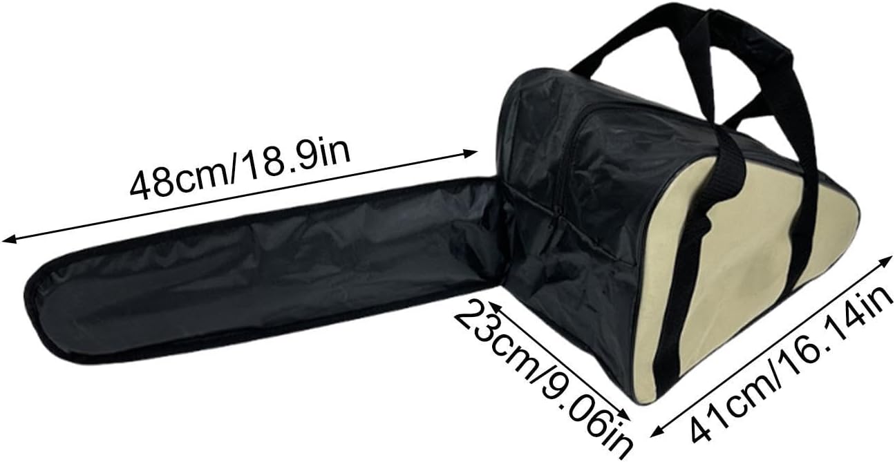  Sac De Transport Portable Pour Scie à Chaîne, Porte-outils électrique Multifonctionnel, Pour Le Jardinage, L'essai, Les Réparations Et L'utilisation à Domicile, 68 X 20 X 36 X 35 Cm