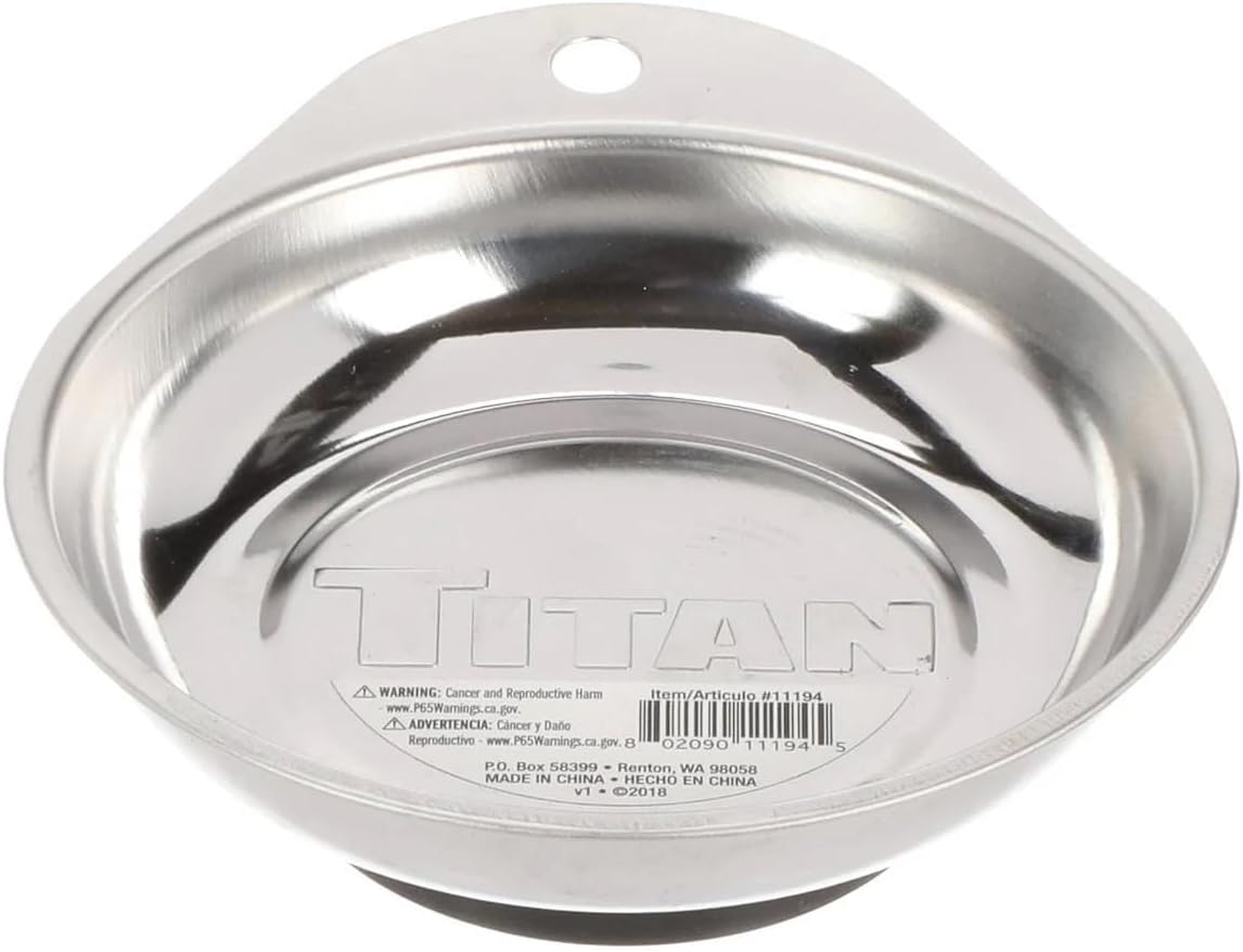  Titan 11194 Outils Mini Plateau Magnétique Pièces – Multicolore