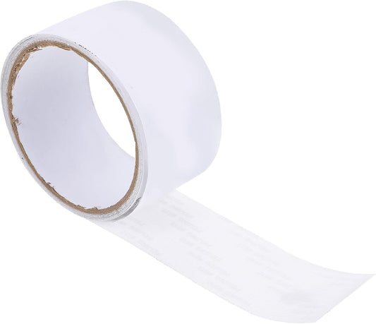  Angoily Kit De Réparation De Porte Moustiquaire Blanc Auto-adhésif En Pvc Résistant La Déchirure, Bande D'écran 5cm X 2m Pour Réparation Facile De Fenêtres Et Portes
