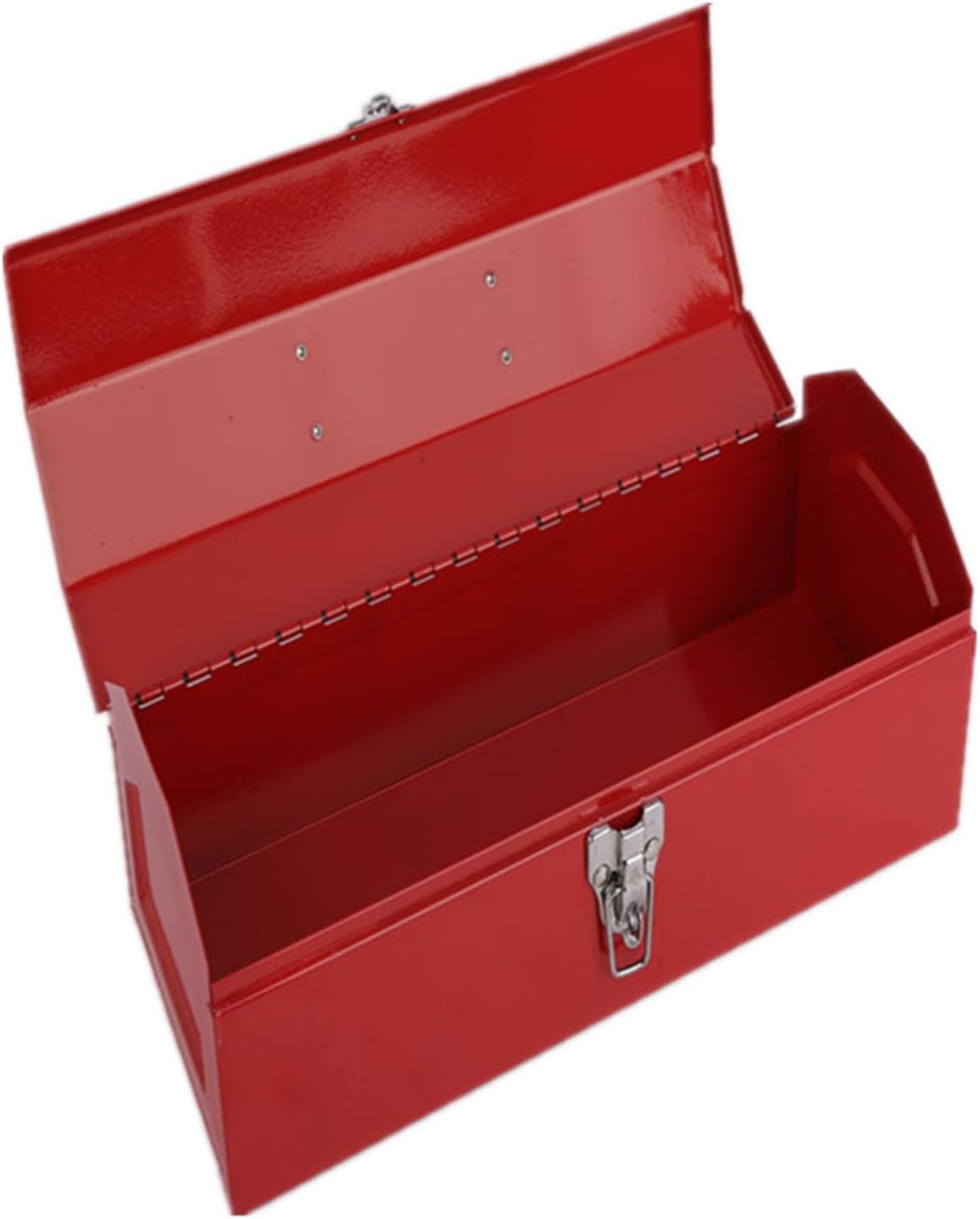  Boîte à Outils Portative En Forme De Toit Rouge Pour Réparation De Maison Et Atelier
