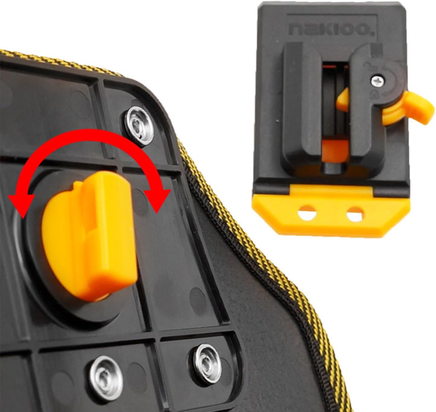  Pochette à Outils Sac à Outils Pour Ceinture Crochet Rapide Maintenance Charpentier Électricien Porte-Outils Pour La Taille Maison Jardin Nettoyage VR