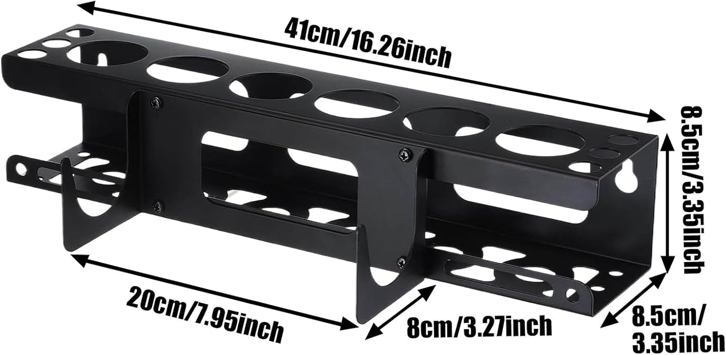  Rangement Pour Embouts De Colle - Organisateur Mural Pour Tubes De Mastic D'Atelier - Rangement Pour Outils De Professionnels En Rénovation Et Maintenance
