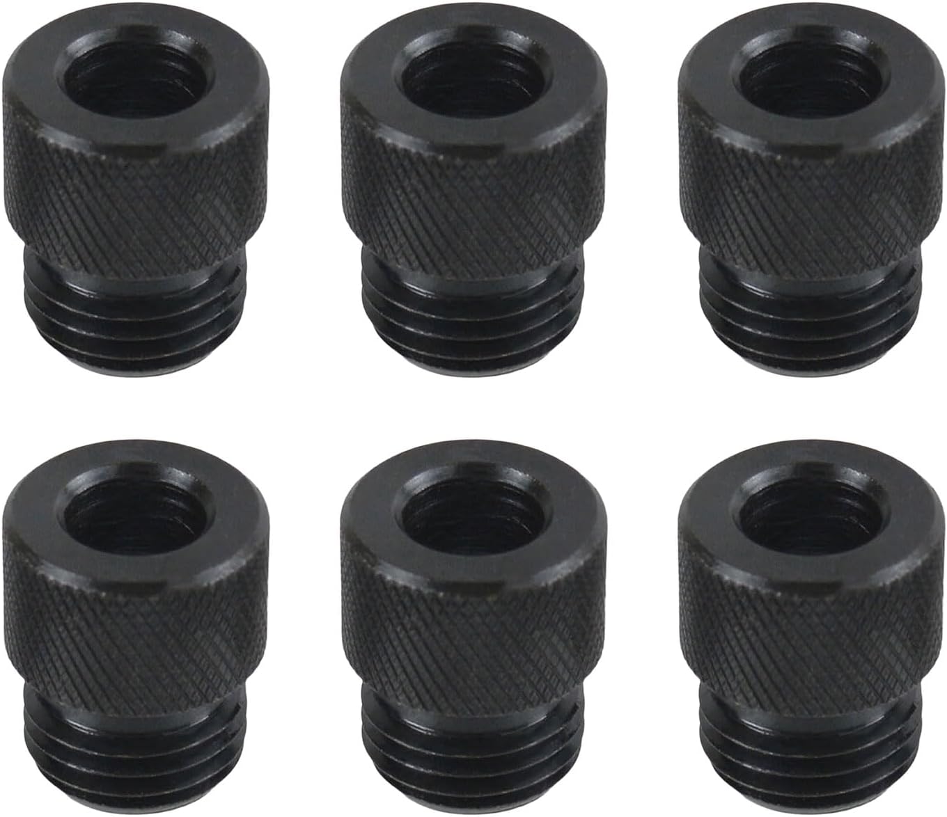  Lot De 6 Bagues De Guidage En Acier Au Carbone De Qualité Supérieure Pour Perçage De Trous De 2 à 10 Mm Dans Les Projets En Bois, Métal, Outils De Travail Des Métaux