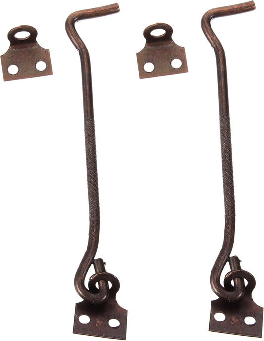  Housoutil 2pcs Vintage Window Locks For Door Locks And Window Locks Hardware For Gates And Cabins