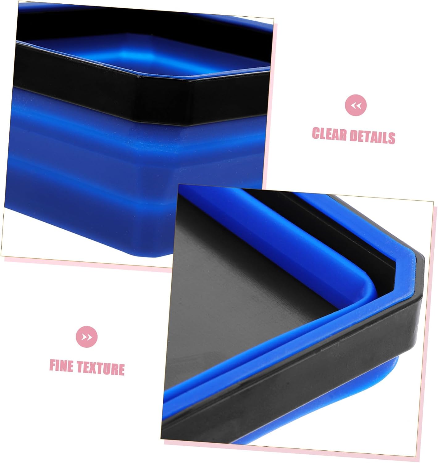  STOBAZA Plateau Magnétique Pliable En Silicone Multifonction Pour Petites Pièces, Caoutchouc Antidérapant, Bleu, Rangement Outils Et Quincaillerie Portable, Usage Quotidien