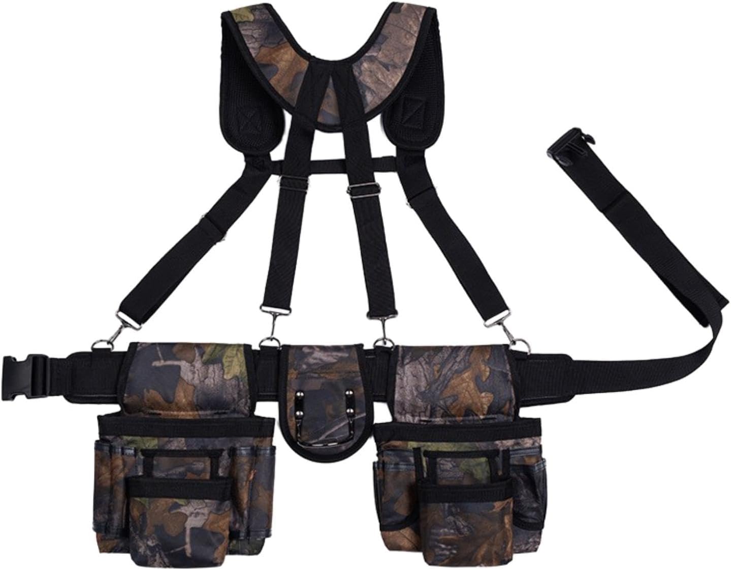  Ceinture Porte Outils Sacoche Professionnelle Organisateur De Mécanicien Pochette De Travail Du Bois Avec Sangle Réglable Approprié Pour Mécaniciens, Multi
