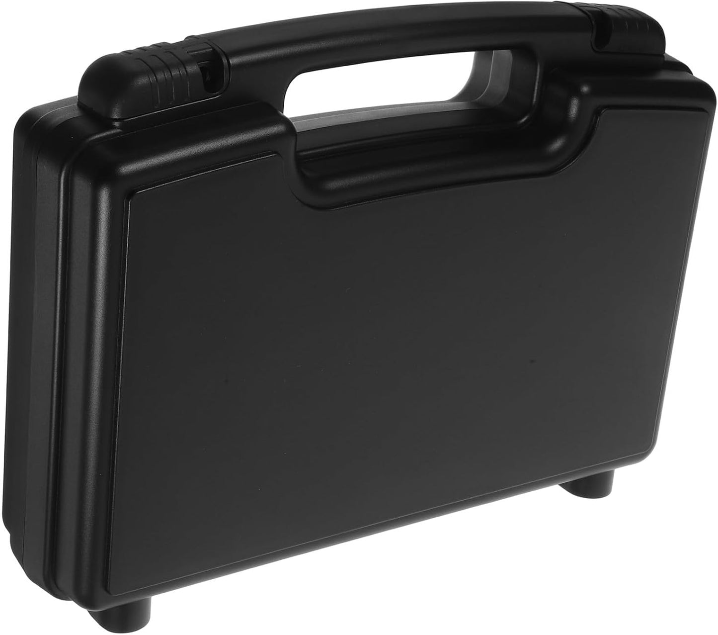  STOBAZA Boîte à Outils Portative Et Capacité De Charge En Plastique Noir Avec Mousse Intérieure, Haute Rigidité Pour Entretien Automobile Et Navigation