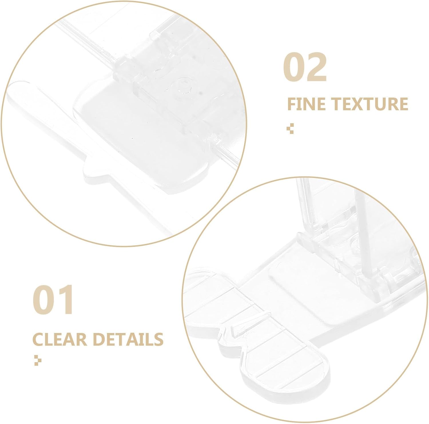  Jojofuny Lot De 6 Verrous De Fenêtre En Métal Et Pvc, Modèle Avion, Installation Sans Perçage, Pour Portes Coulissantes Et Armoires à Usage Domestique