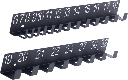  Porte-outils Mural En Fer, Crochets Et Clés Pour Maison, Garage, Atelier, Support De Rangement, Accessoires D'outils, Organiseurs Muraux