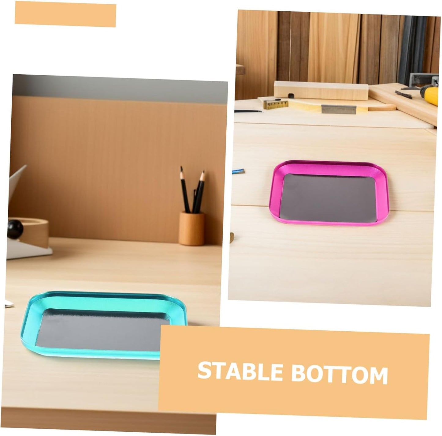  Housoutil 2pièces Plateaux Magnétiques Pour Vis Réparation Électronique Lot De Plateaux à Vis Magnétiques Support Pour Petites Et Boulons