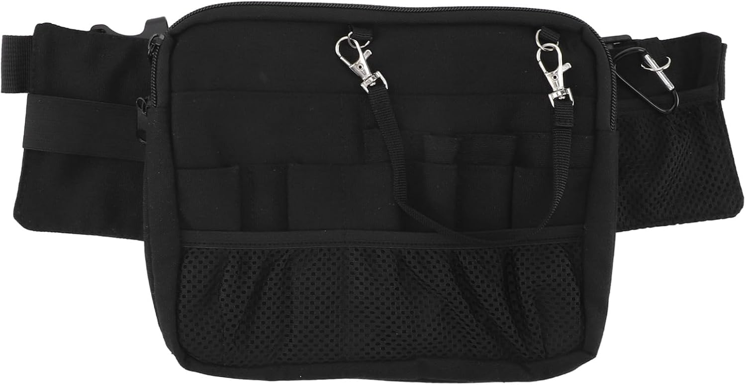  Ejoyous Sac Banane D'infirmière, Sac à Outils Médical En Tissu Oxford Avec Rangement Multi-poches, à Porter De 3 Façons, Organisateur à Accès Rapide Pour Les Infirmières, Les Médecins Et Les Rondes