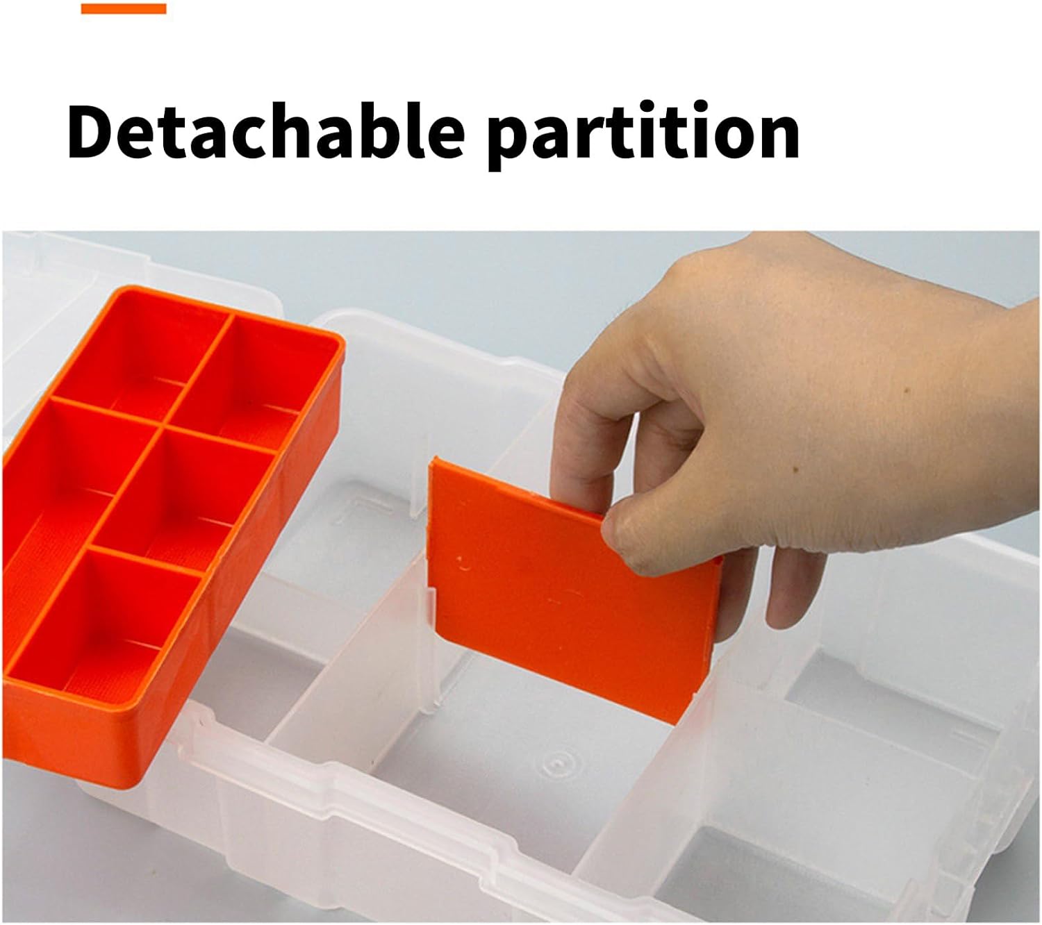  Organisateurs Matériel Organisateurs Petites Pièces Avec Boîte À Outils Stockage Diviseurs Amovibles Pour Les Bols Vis Des Ongles