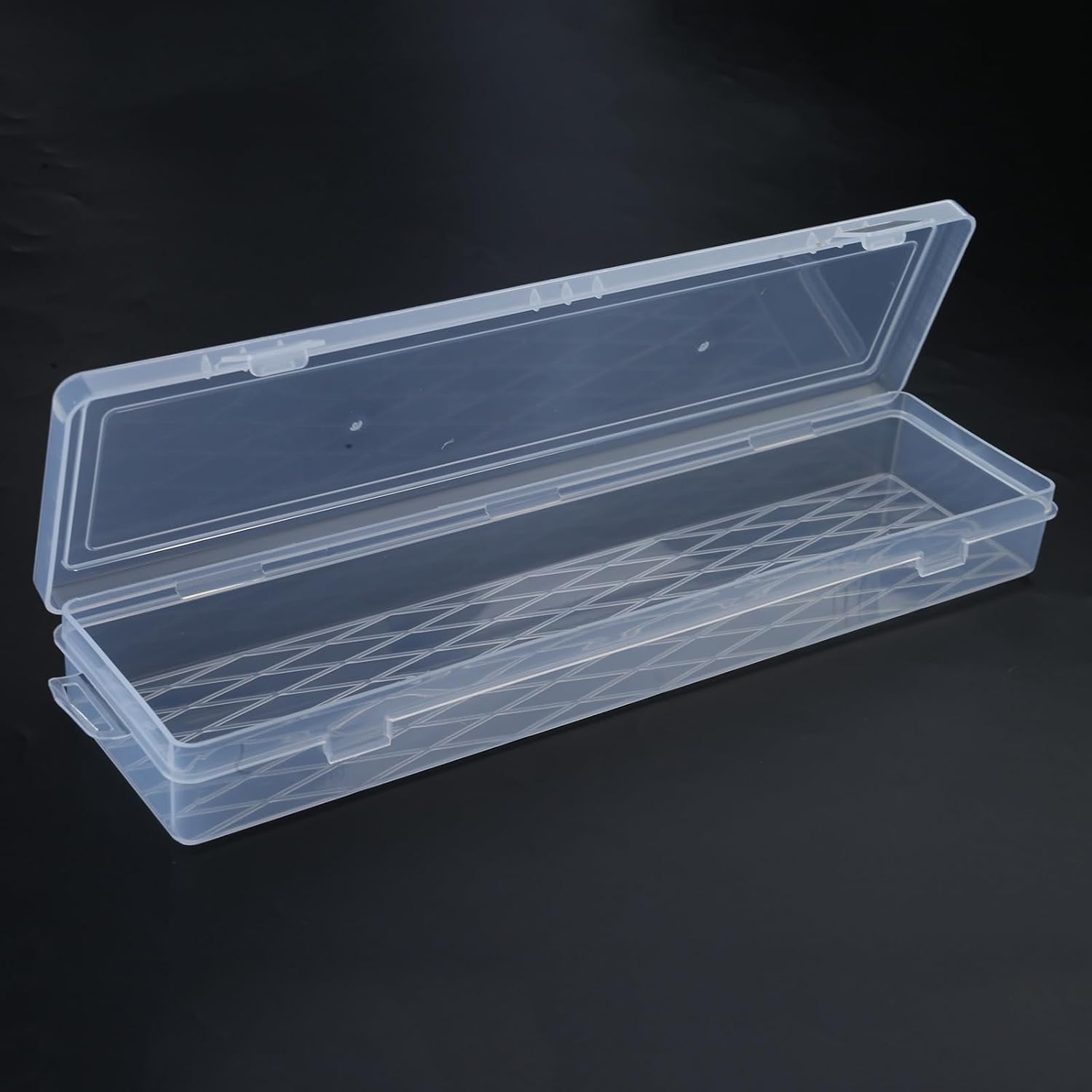  Boîte à Outils De 35,6 Cm Avec Couvercles Transparents Et Organiseurs De Pièces Spacieuses - Rectangulaire - Transparent - Long étui Pour La Maison Et L'atelier