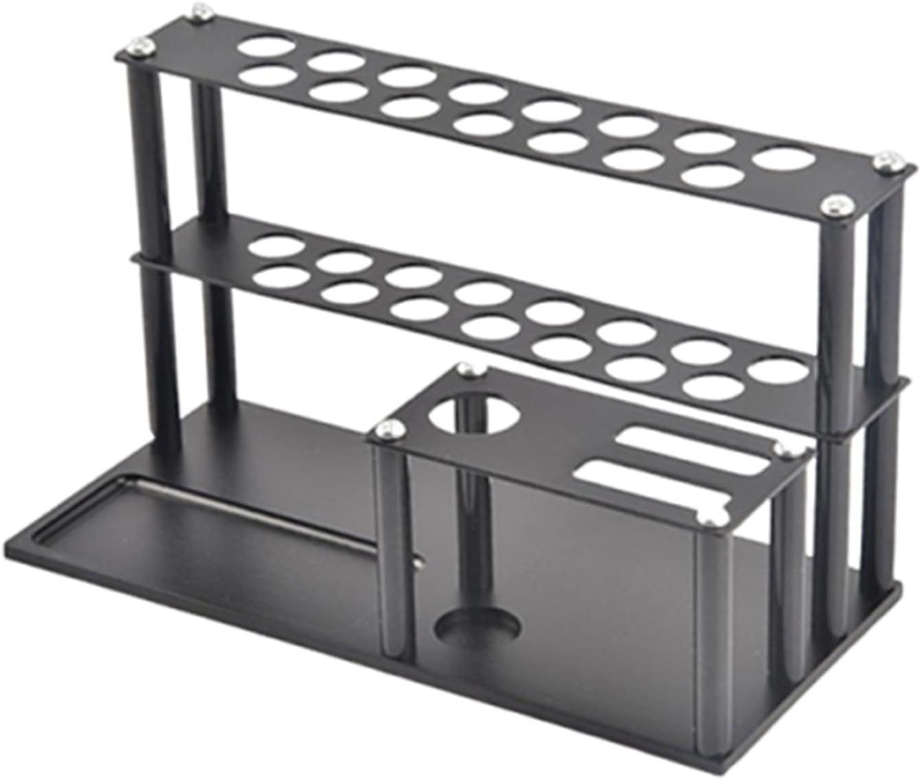  Support De Rangement Pour Tournevis De Bureau, Support à Outils En D'aluminium Avec Plateau à Vis Intégré, Organisateur Pour Tournevis, Pinces, Ciseaux Et Outils De Réparation De Voiture