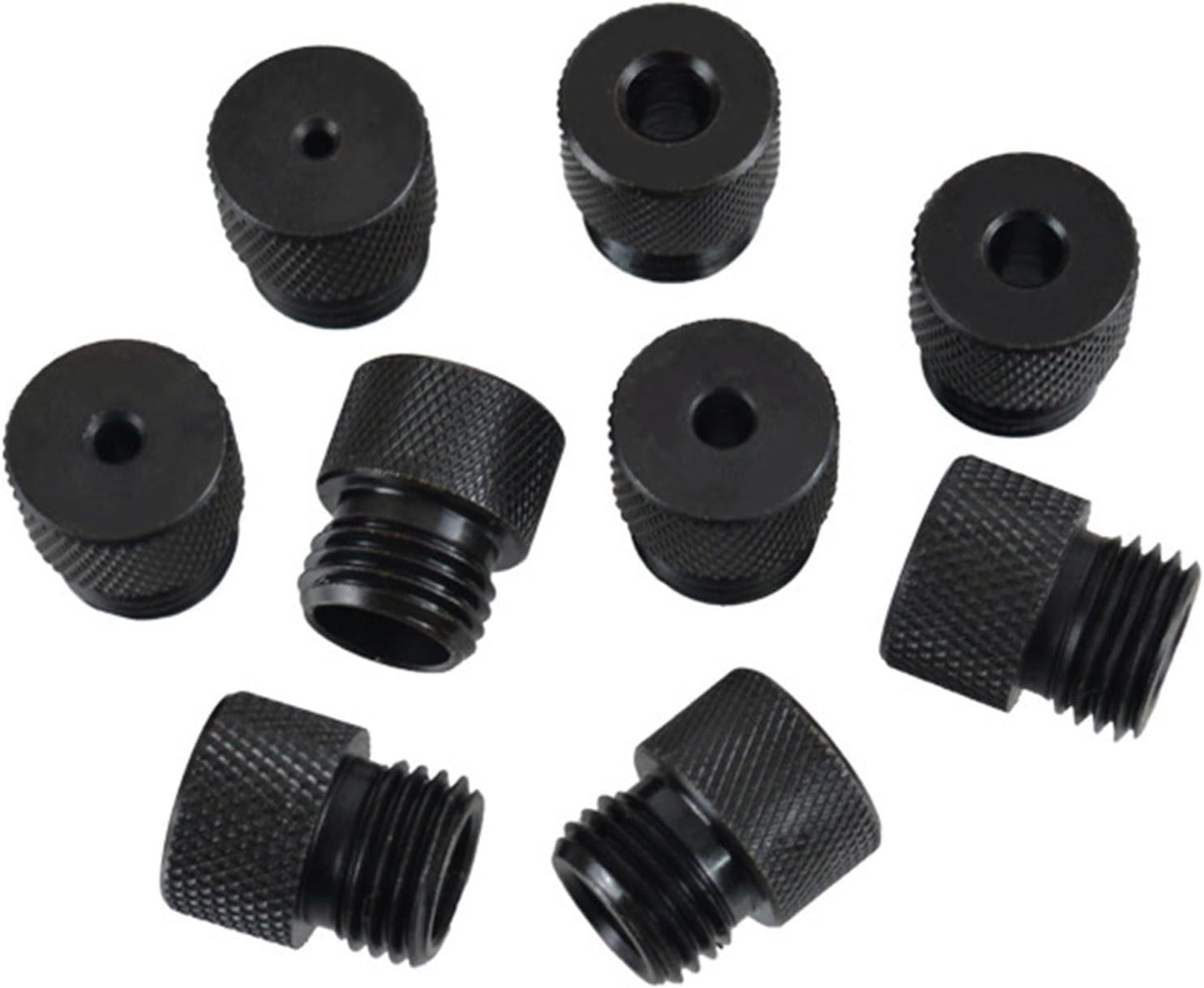  Lot De 6 Bagues De Guidage En Acier Au Carbone De Qualité Supérieure Pour Perçage De Trous De 2 à 10 Mm Dans Les Projets En Bois, Métal, Outils De Travail Des Métaux