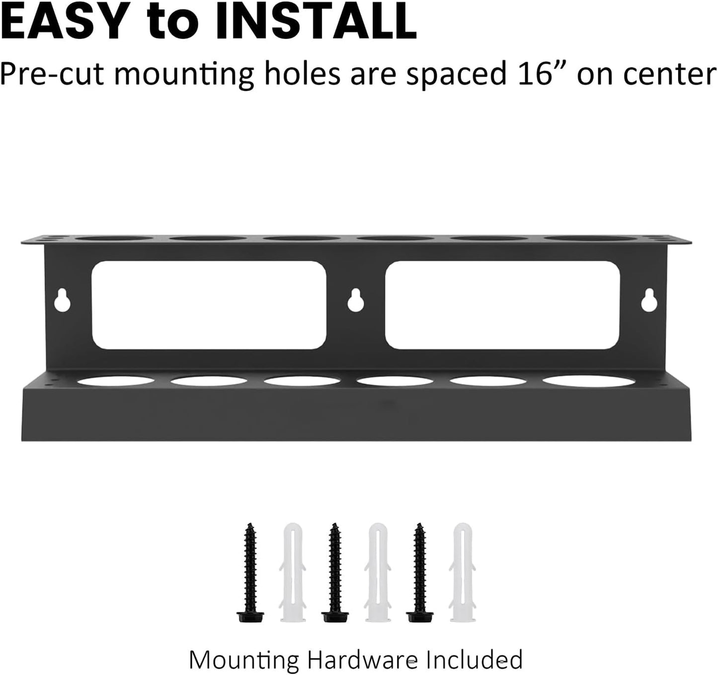  Support Pour Tube De Mastic - Rack De Rangement Pour Cartouches - Support Mural Pour Cartouches Et Aérosols Garage Atelier