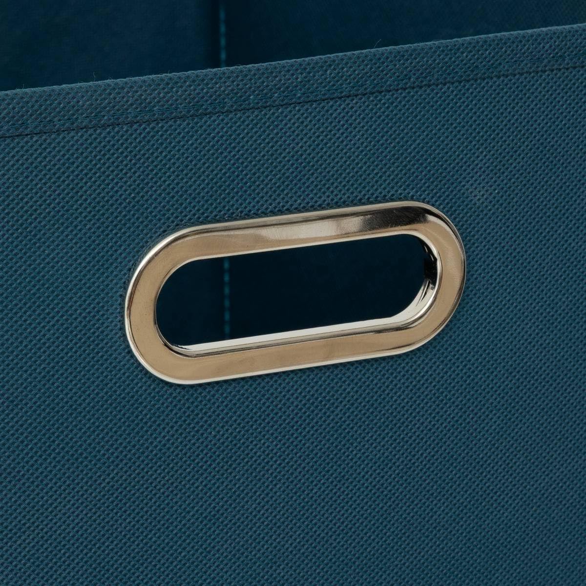  Five - Boîte De Rangement Bleu Pétrole 31 X 31 X 31 Cm