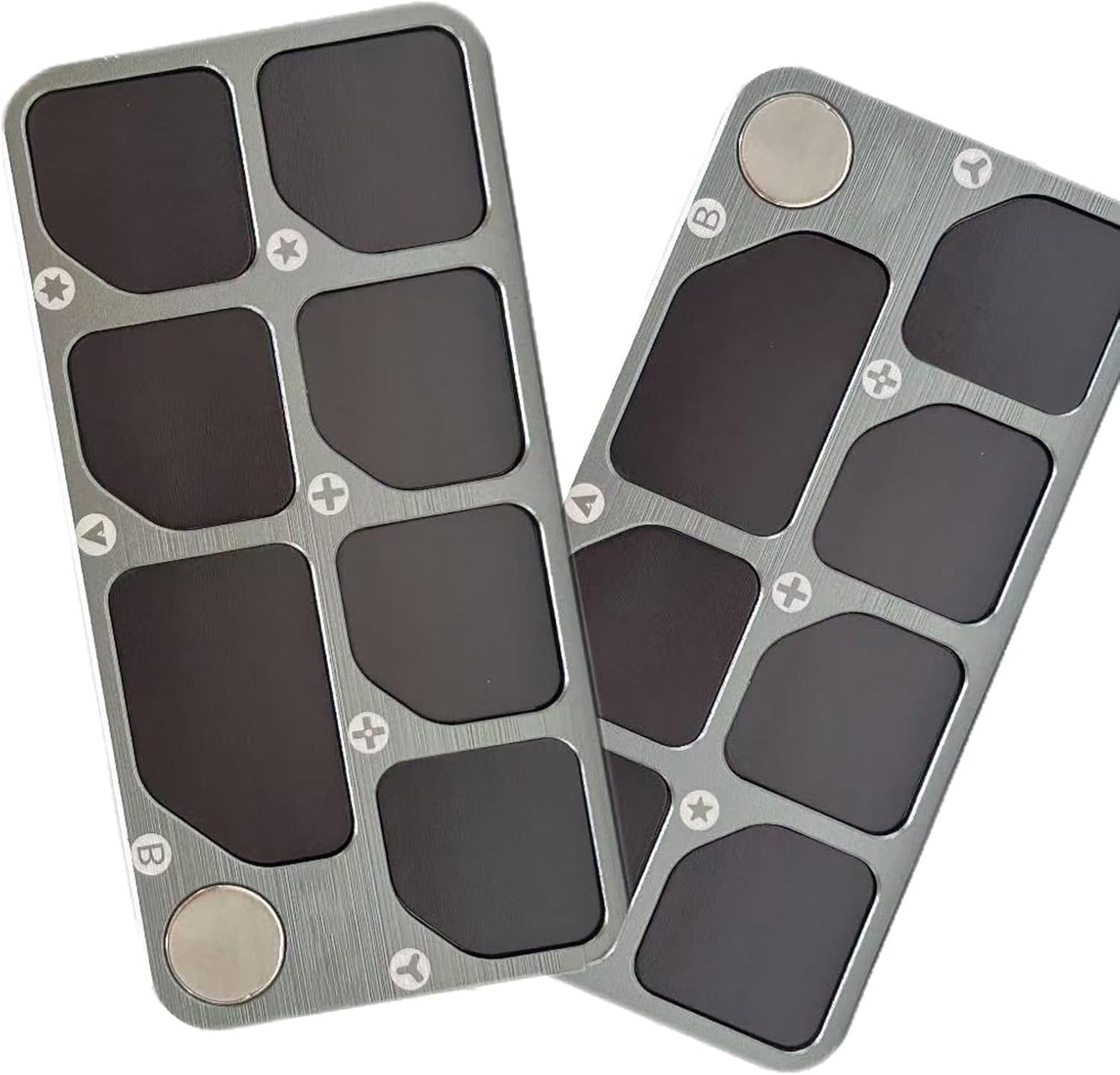  Plateau De Réparation Avec 7 Sections Pour Un Rangement Sécurisé Des Vis électroniques Et Des Outils - Plateau De Rangement Portable Pour Téléphone