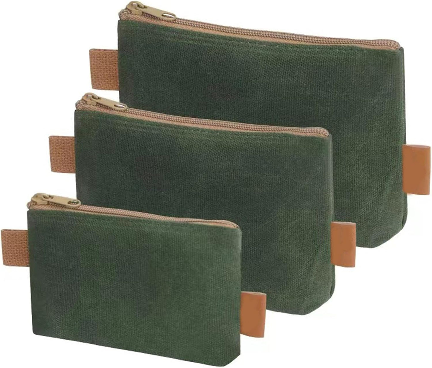  Pochettes De Rangement Pour Sacs à Outils En Toile, Parfaites Pour Les Projets De Rénovation Domiciliaire, Accès Pratique Outils, Capacité De Stockage Optimale, Pochettes Robustes
