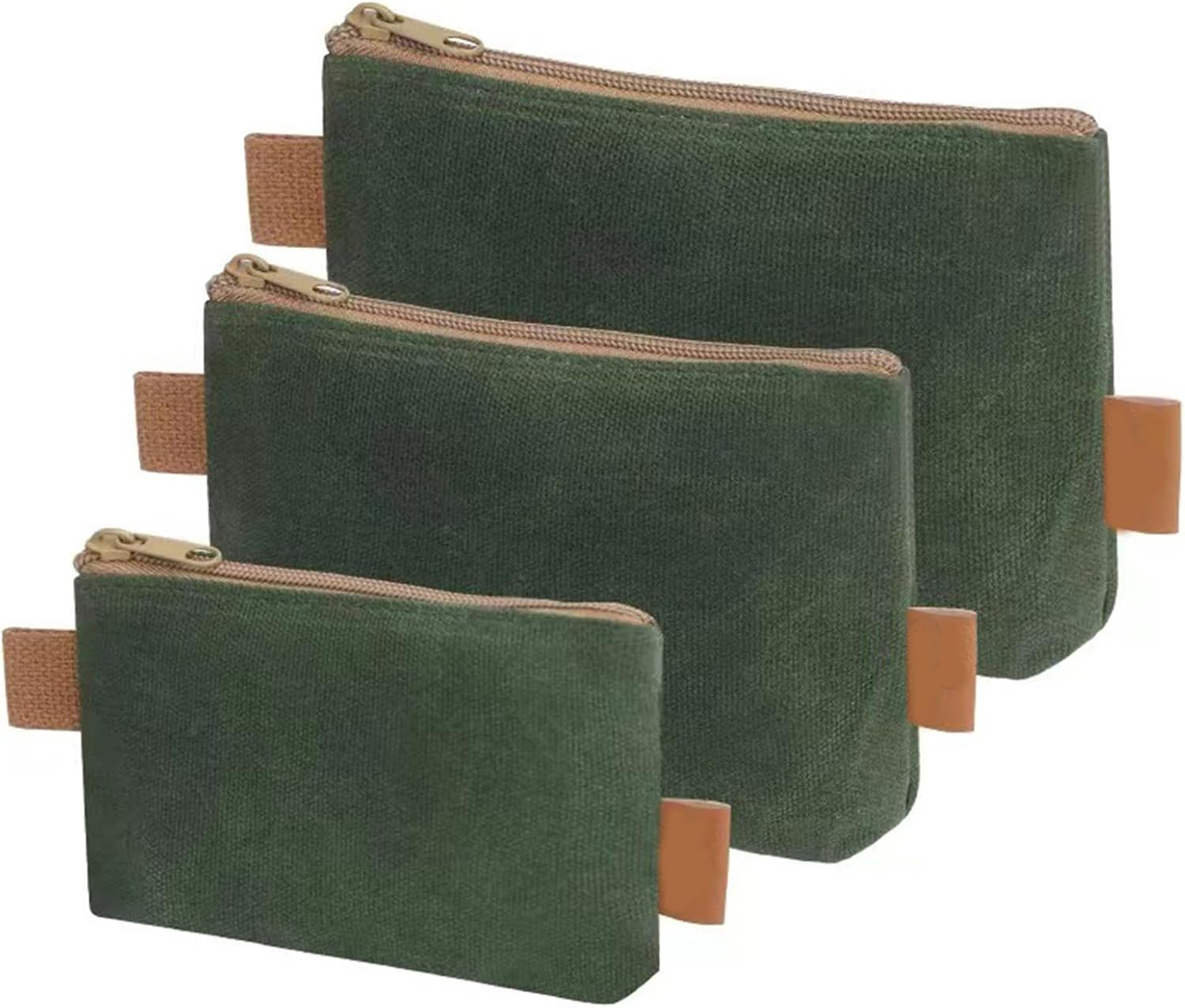  Pochettes De Rangement Pour Sacs à Outils En Toile, Parfaites Pour Les Projets De Rénovation Domiciliaire, Accès Pratique Outils, Capacité De Stockage Optimale, Pochettes Robustes