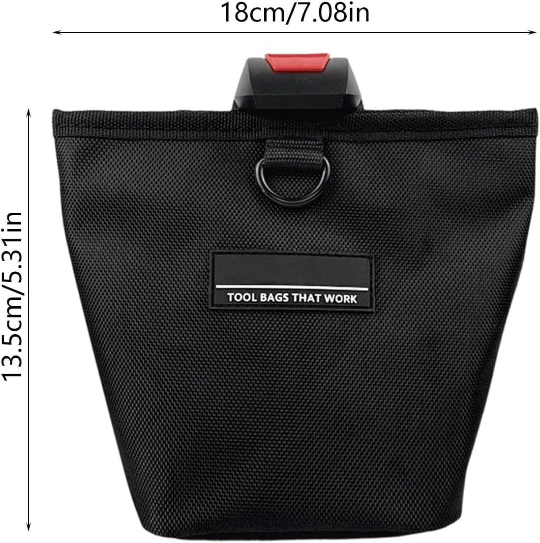  Porte-outils En Nylon Pour Organiser Les Clous Et Les Vis Avec Boucle De Ceinture Sécurisée Pour Garder Les Clous Et Les Boulons Organisés Sur Le Chantier De Travail