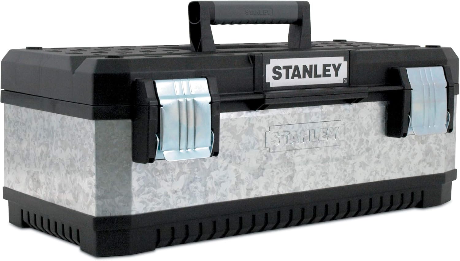  STANLEY 195618 Boîte à Outils En Métal Galvanisé 50 Cm