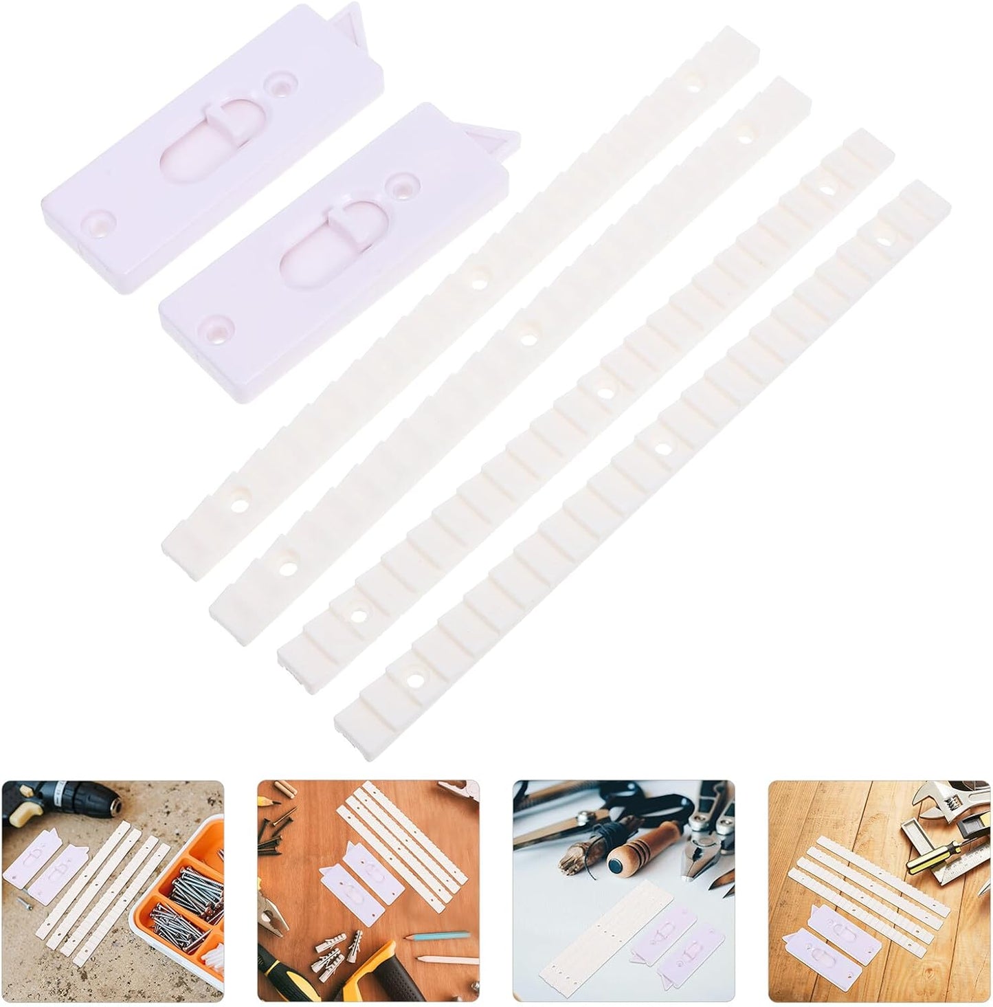  Gatuida Lot De Verrous De Fenêtre Coulissants Ressort, Accessoires De Quincaillerie, Fermeture Sécurisée Verticale, Lève-fenêtre Pliant Gain De Place, 6 Pièces, Usage Domestique Et Professionnel