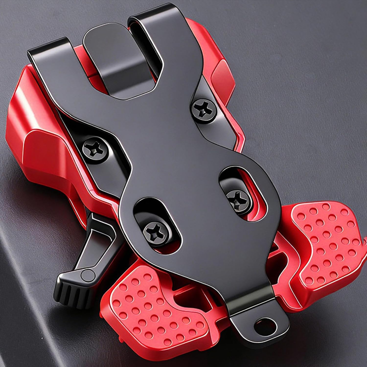 Genérico Clip Porte-outils De Ceinture – Résistant Avec Dégagement Rapide – Crochet Pour Ceinture – Professionnels, Charpentiers, Techniciens, Construction Hydraulique Et Menuiserie