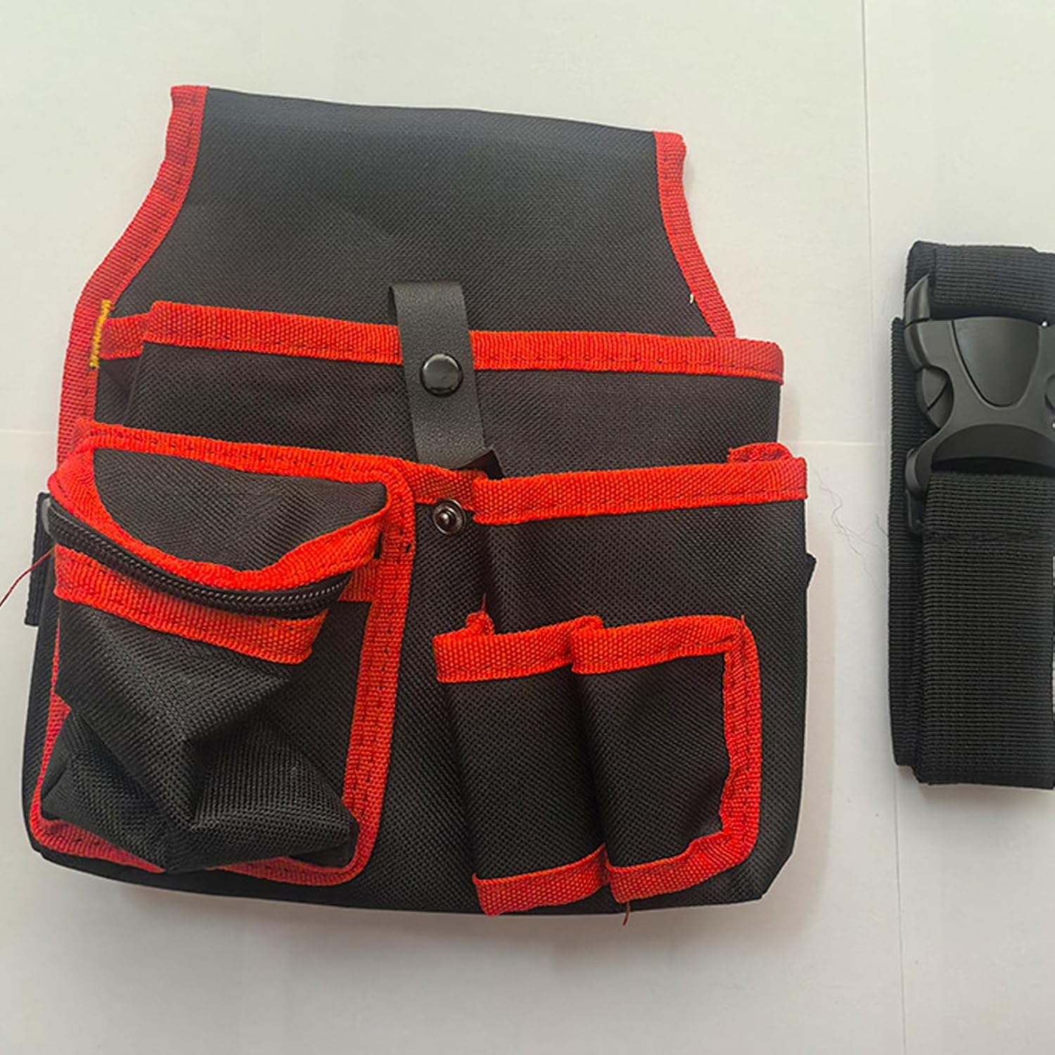  Porte-outils En Toile Résistant Aux Déchirures Léger Et Compact 200 G Avec Pochettes à Outils De Base Pour Les Professionnels Sac En Toile Robuste