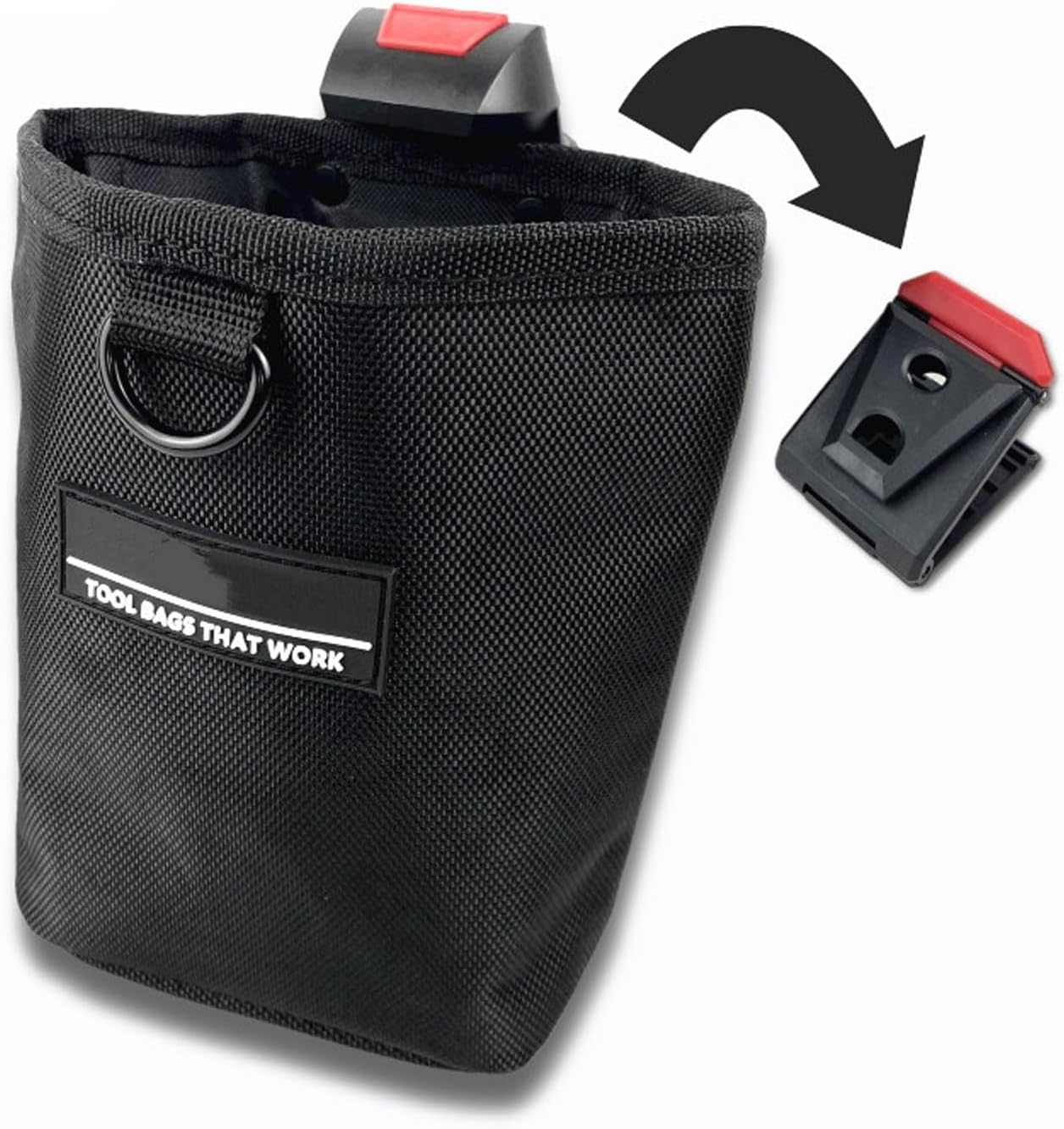  Porte-outils En Nylon Pour Organiser Les Clous Et Les Vis Avec Boucle De Ceinture Sécurisée Pour Garder Les Clous Et Les Boulons Organisés Sur Le Chantier De Travail