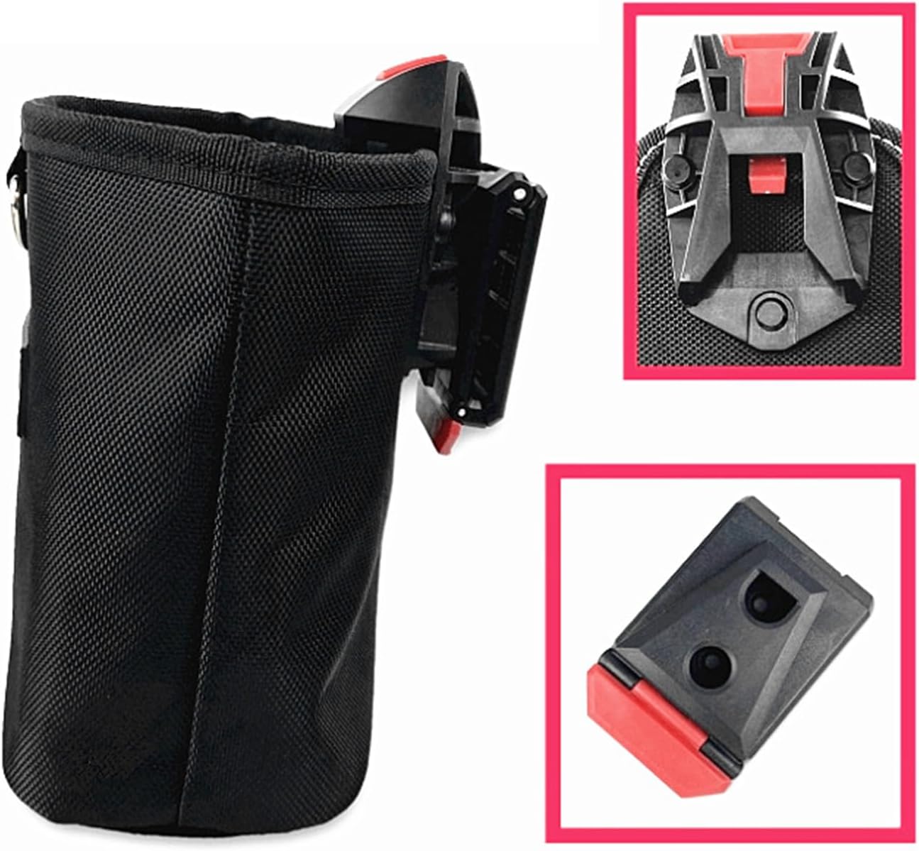 Porte-outils En Nylon Pour Organiser Les Clous Et Les Vis Avec Boucle De Ceinture Sécurisée Pour Garder Les Clous Et Les Boulons Organisés Sur Le Chantier De Travail
