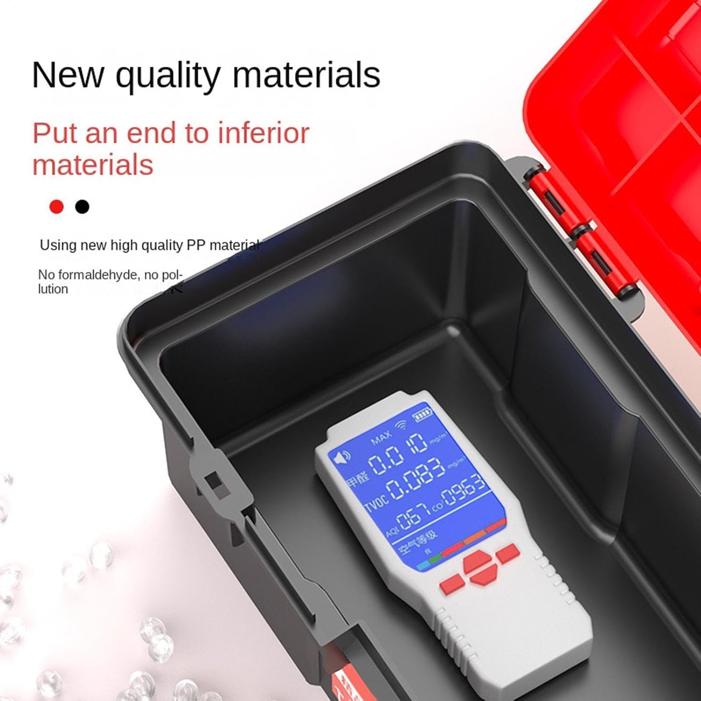 GENERIC Boîte à Outils Portable – Mini étui De Rangement, 30 X 14 X 12,5 Cm, Transport Facile D'accès Pour Véhicule, Organiseur Robuste Avec Poignée Sécurisée, Entretien De Bricolage, Coffre Utilitaire