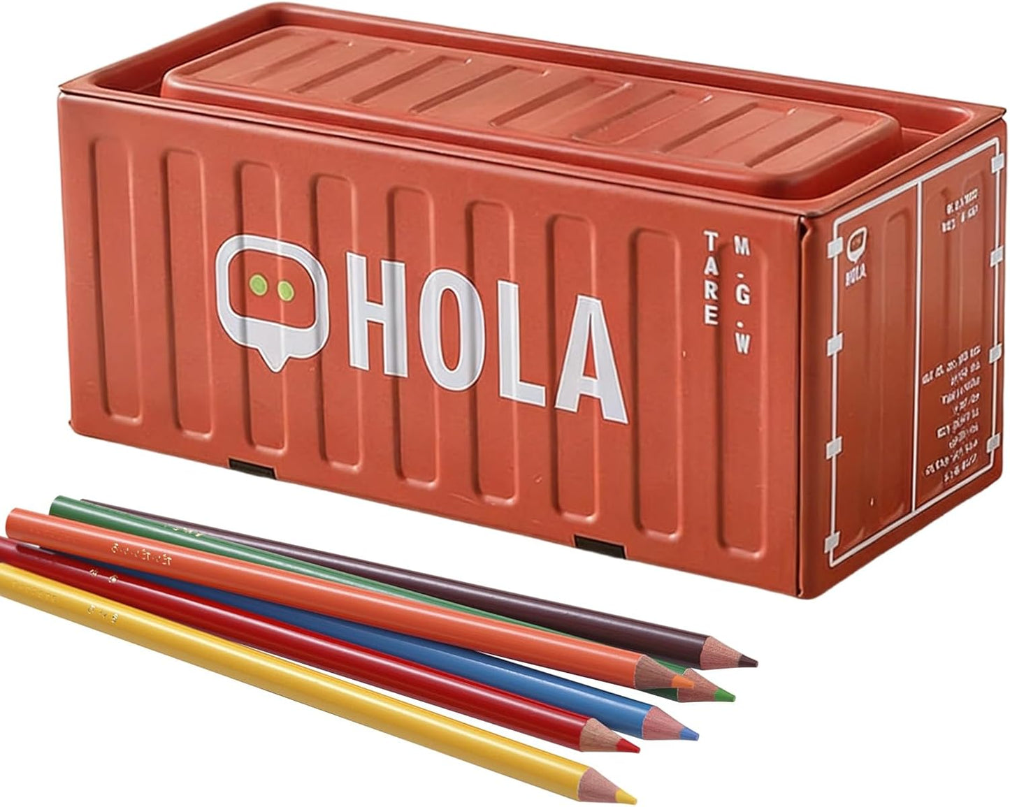 Genérico Boîte à Outils En Métal | Conteneur Portable Multifonctionnel En Fer Antirouille, Conteneurs Avec Couvercles, Pour , Filles, Adolescents, Voyage, Maison, Fête, Dortoir, Appartement