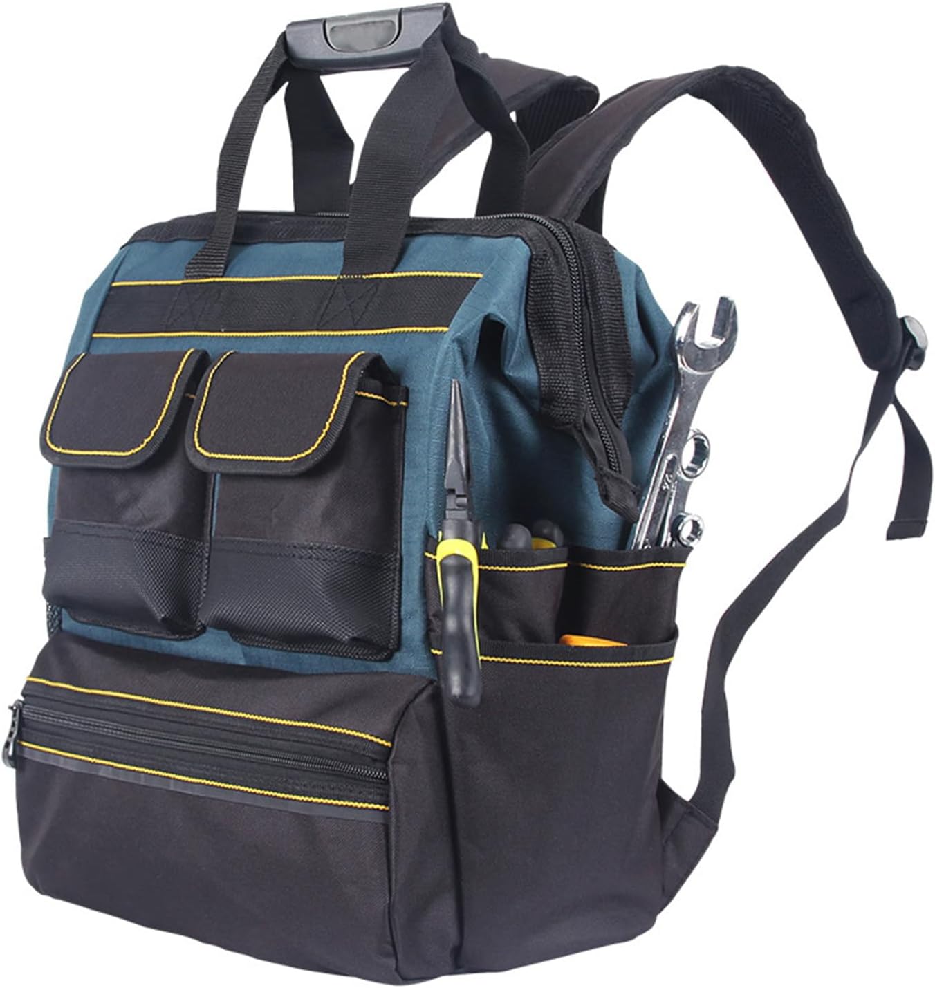  Sac à Dos à Outils Robuste Pour Travaux De Construction Eelectrican - Grand Sac à Dos Confortable