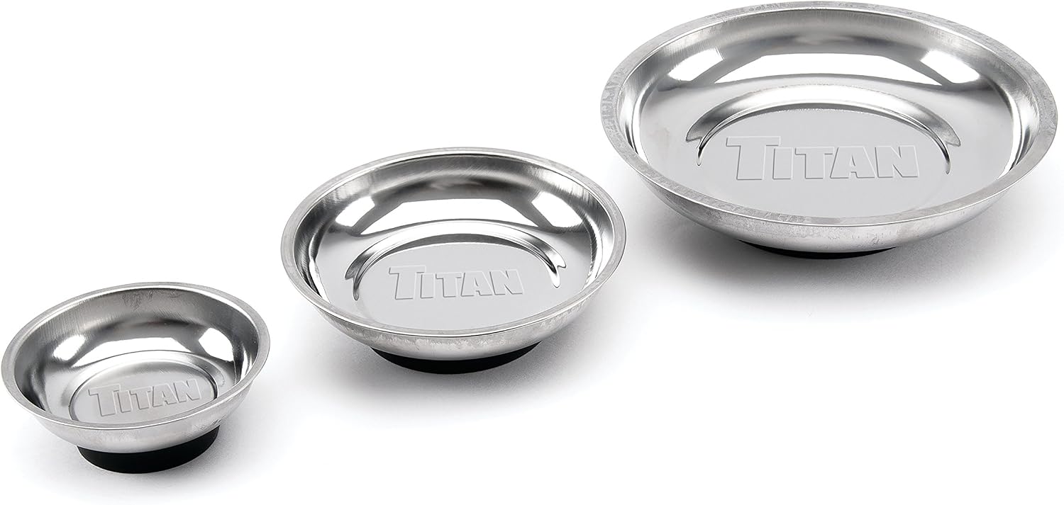  Titan 21260 Lot De 3 Plateaux Magnétiques