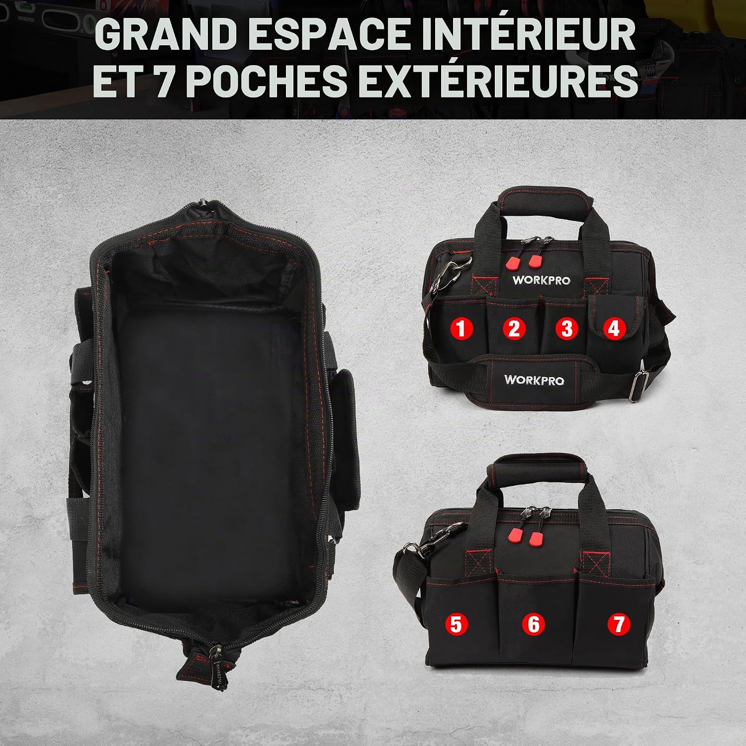  Sac à Outils Workpro