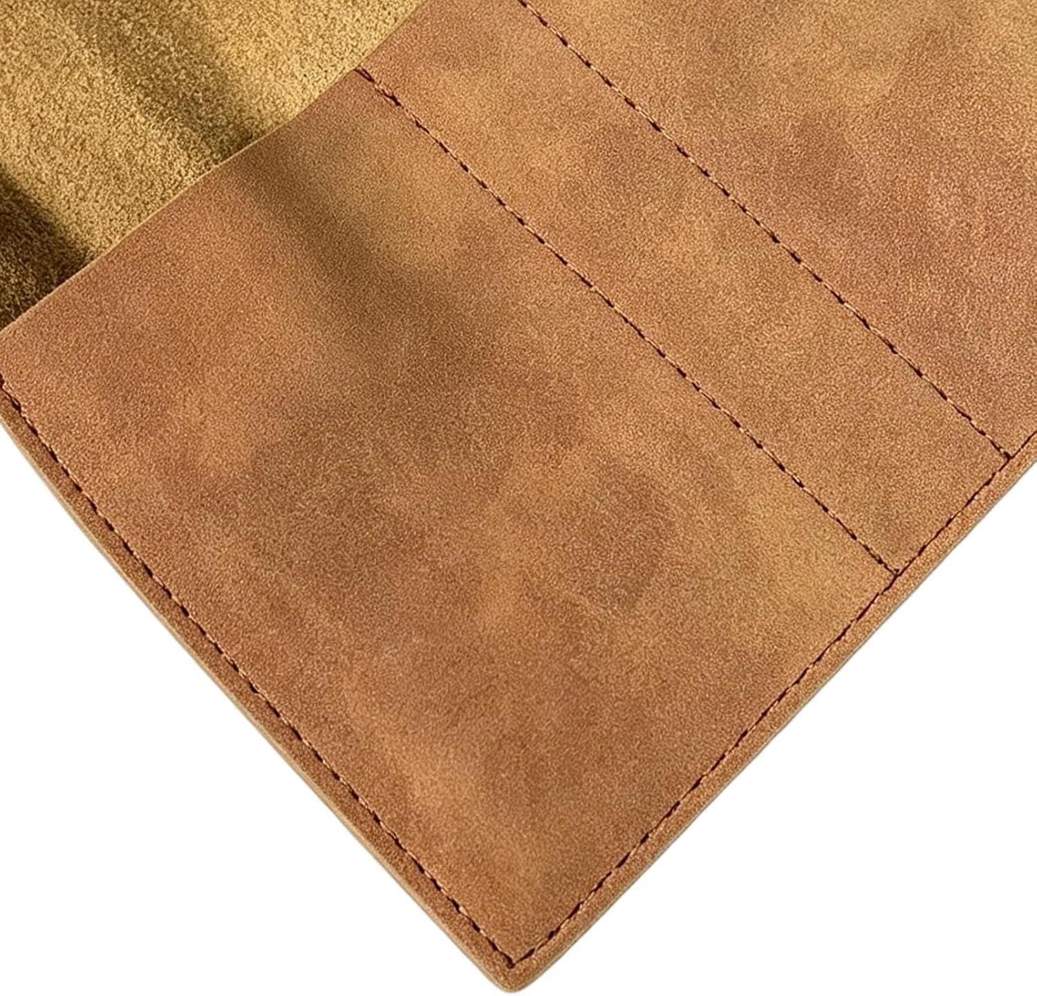 GENERIC Rouleau à Outils En Cuir, Pochette De Rangement Portable, 39 X 24 Cm, Sac De Rangement En Cuir Synthétique Avec 5 Emplacements, Porte-outils De Style Rétro, Style Utilitaire Professionnel Minimal