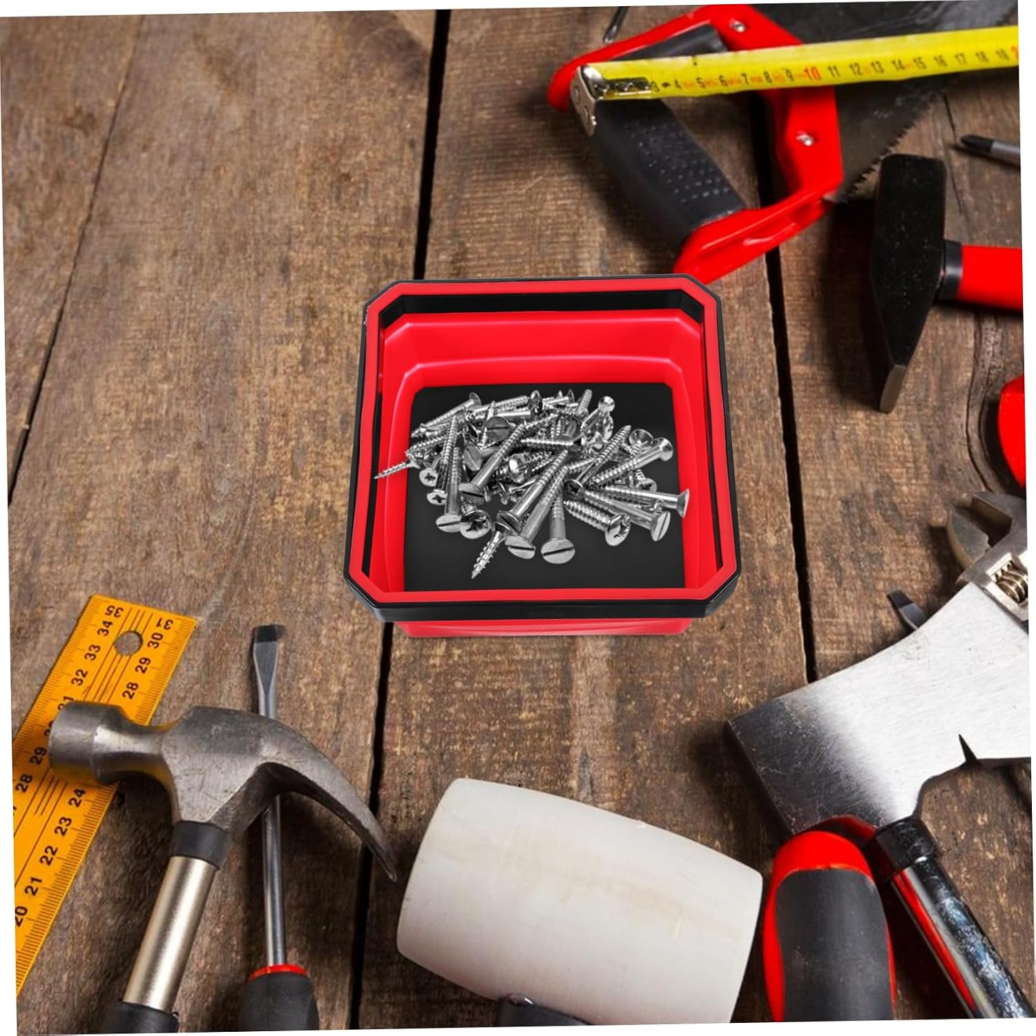  Gatuida Bol Magnétique Pour Ranger Vis Et Boulons Plateau Portable Avec Aimant Pour Petits Outils